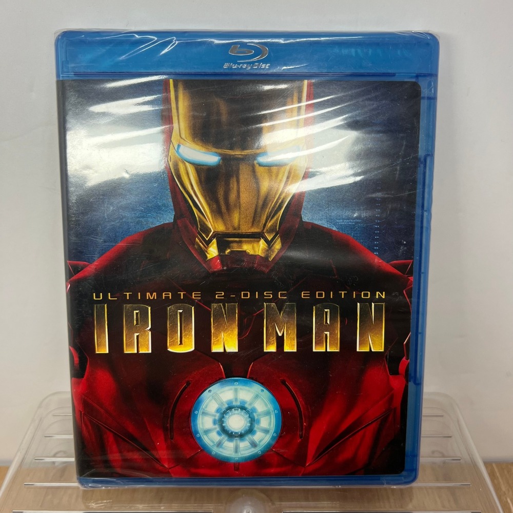 Iron Man (Blu-ray) Ultimate 2-Disc Edition Action PG-13 Marvel MCU NEW